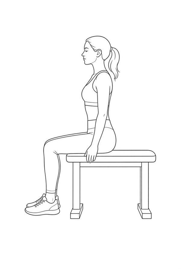 Posture plate: Supine Legs Extended Overhead. Instructional line-art side view in athletic clothing. Female figure shown alone.