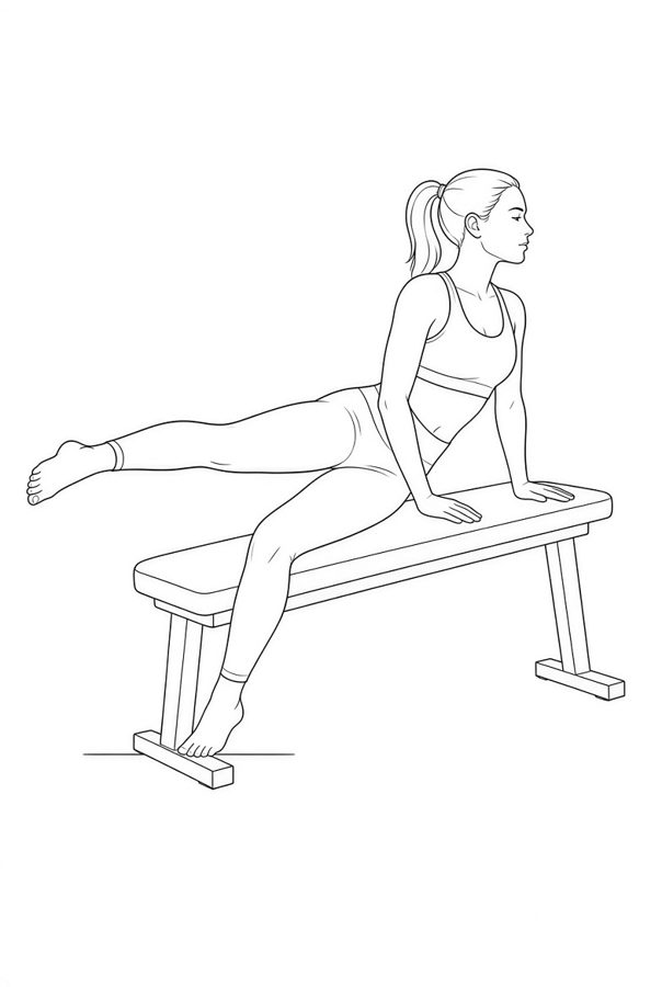 Posture plate: Side-Lying Scissor. Instructional line-art side view in athletic clothing. Female figure shown alone.